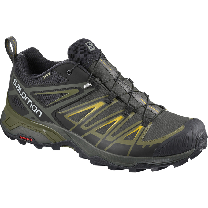 SALOMON X ULTRA 3 GTX® Philippines - Men's Hiking Shoes - Black | 026954-GOR